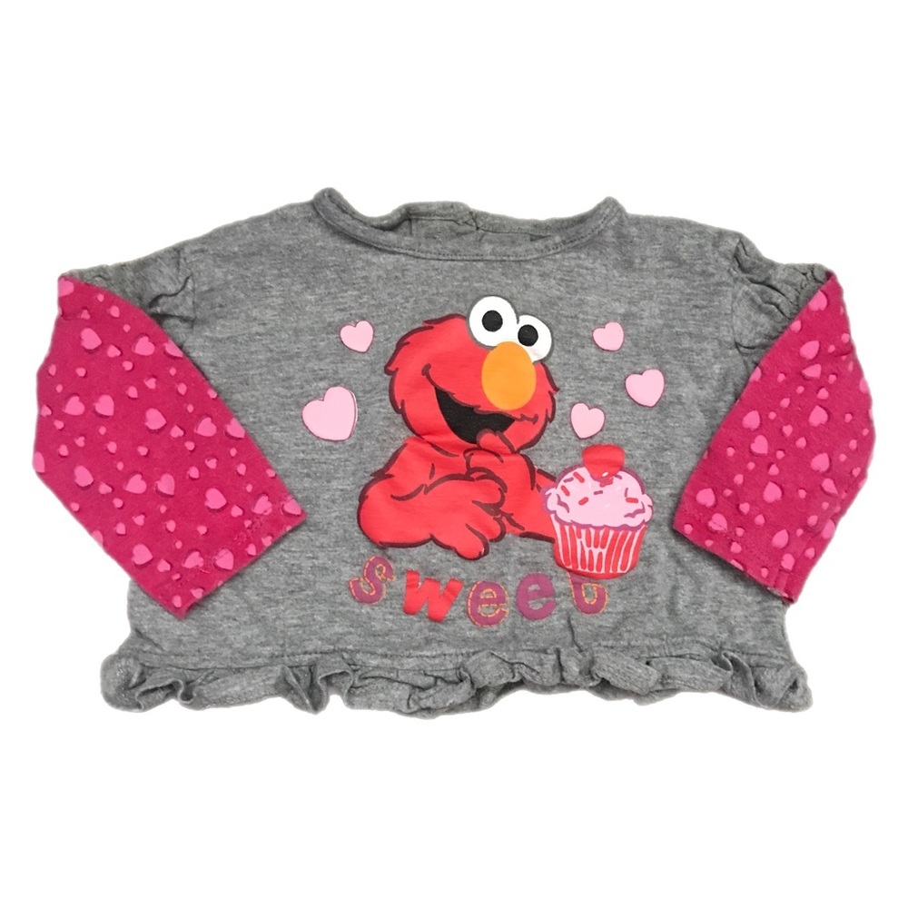 🌸5/$10🌸Sesame Street Elmo Long Sleeve shirt 3-6M🌸
